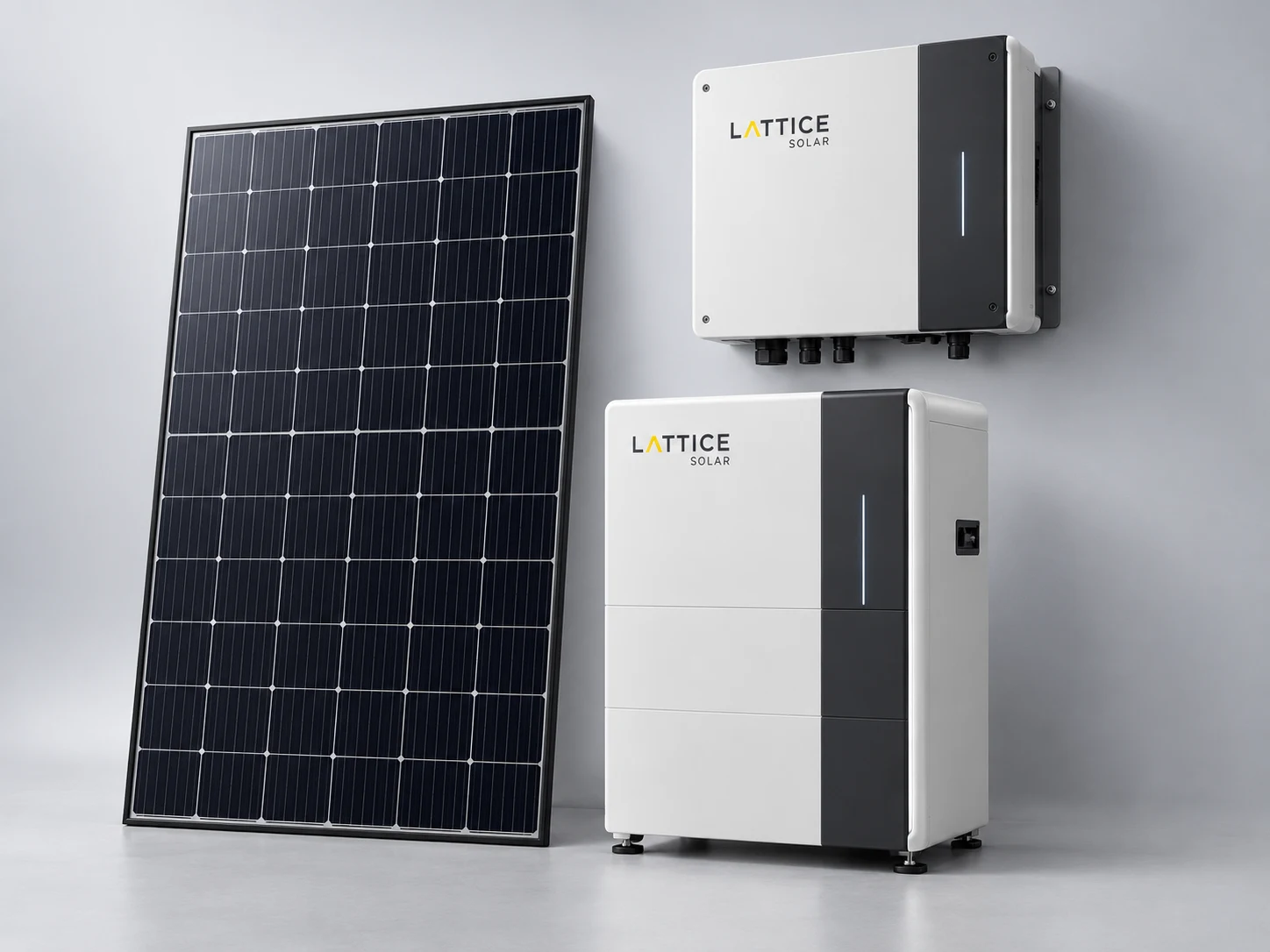 3kW Home Solar System — product illustration